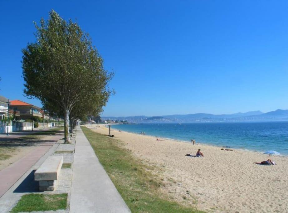 Atico En La Playa De Cangas Eksteriør bilde