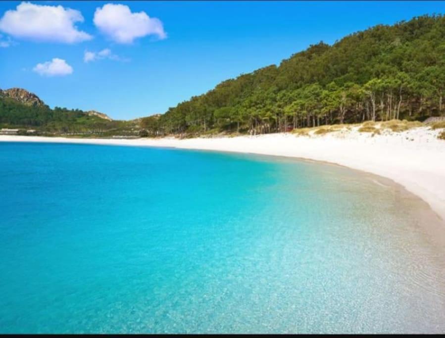 Atico En La Playa De Cangas Eksteriør bilde