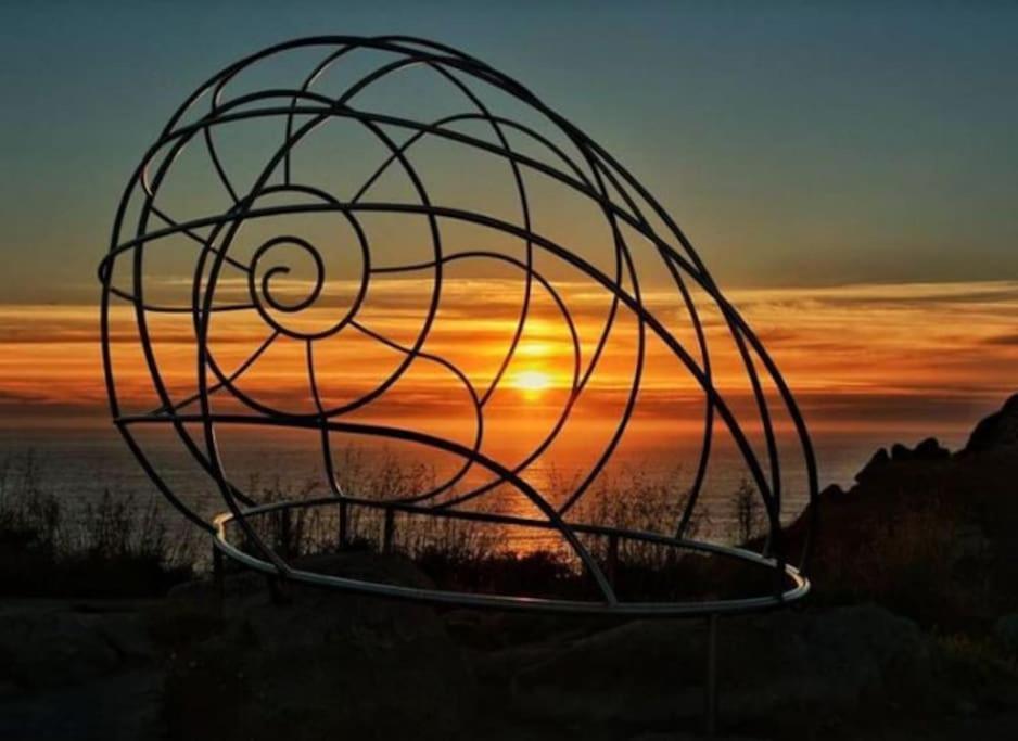 Atico En La Playa De Cangas Eksteriør bilde